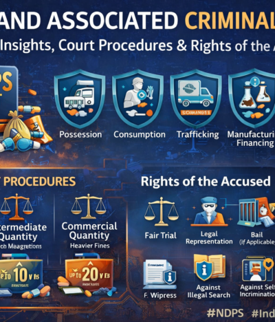 NDPS and Associated Criminal Offences: Legal Insights, Court Procedures & Rights of the Accused