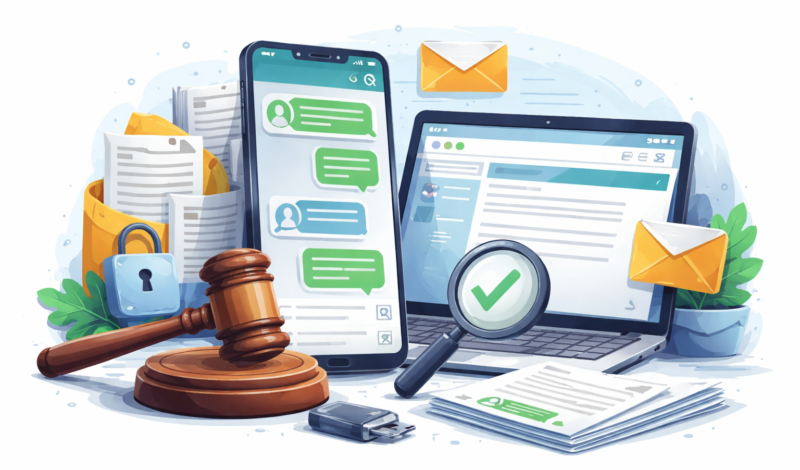 Digital Evidence in Family Cases: WhatsApp Chats, Emails & Legal Validity
