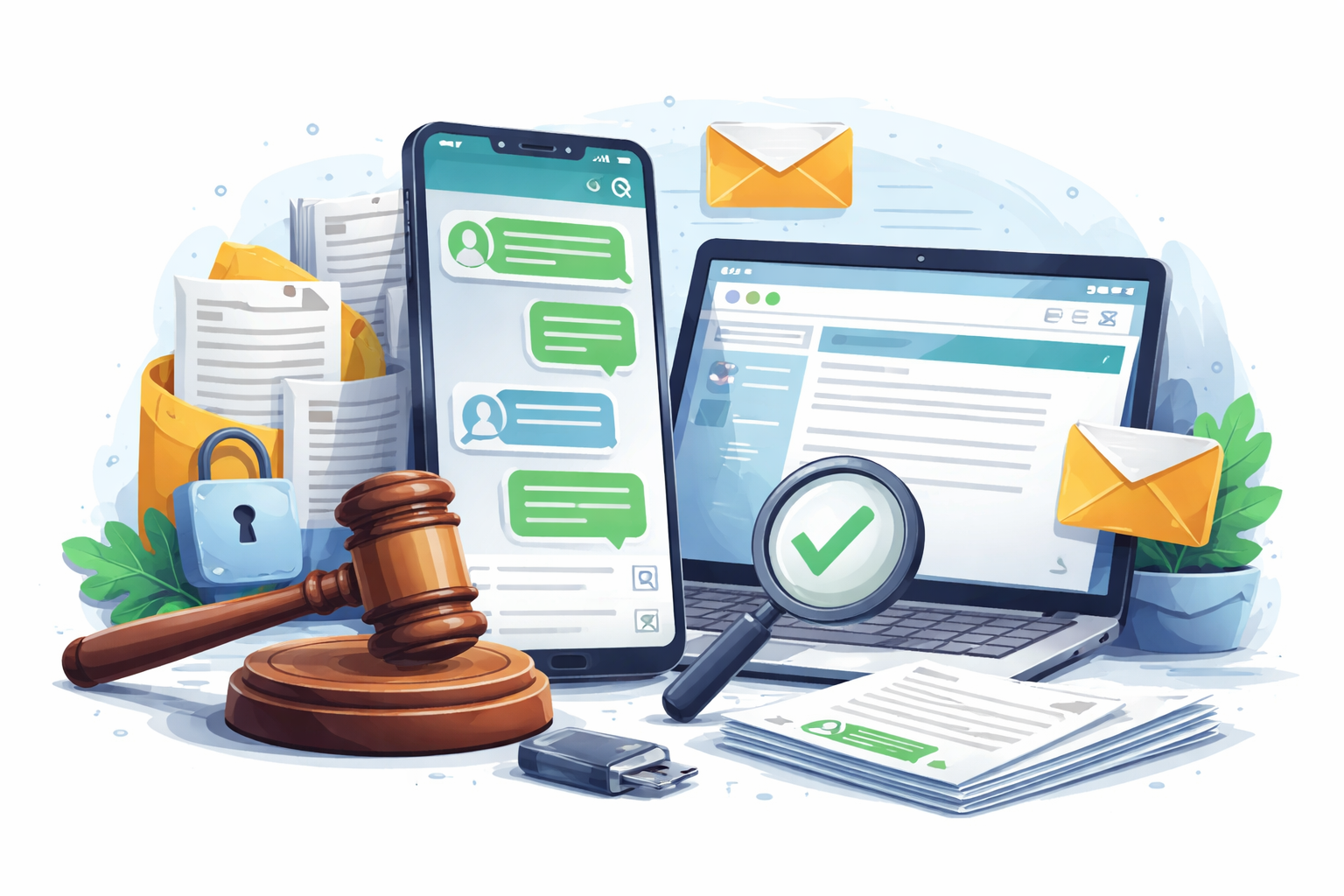Digital Evidence in Family Cases: WhatsApp Chats, Emails & Legal Validity